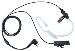 ENDURA 2 WIRE SURVEILLANCE KIT - PALM MIC, FOR MOTOROLA CP200, R2